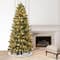7.5ft. Pre-Lit Oklahoma Pine Artificial Christmas Tree, Warm White LED Lights